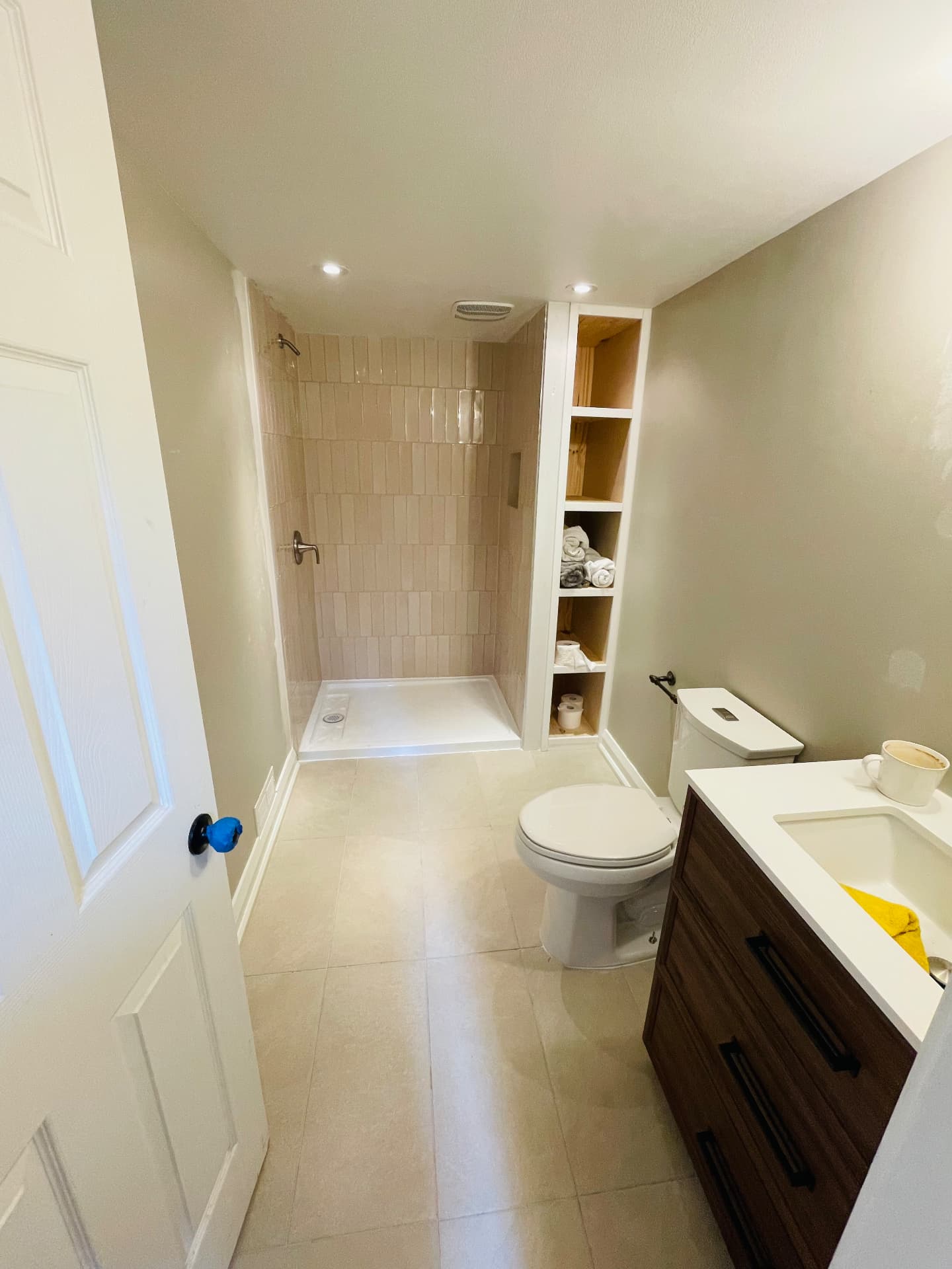 NOOR bathroom renovation with bathtub and tiled surround