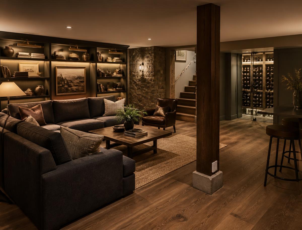 Basement Finishing completed by Noor Construction Solutions in Ottawa